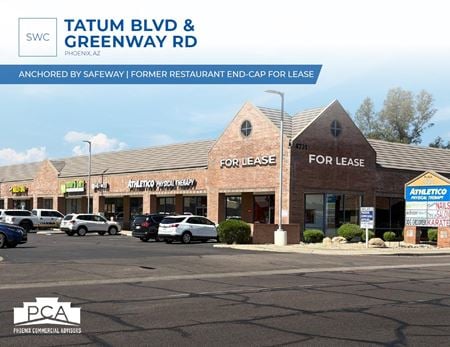 Photo of commercial space at Tatum Blvd & Greenway Rd in Phoenix