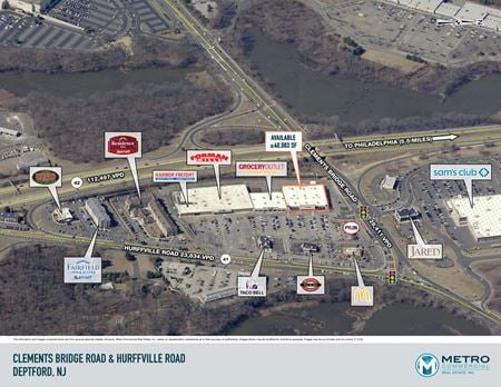 Retail space for Rent at Clements Bridge Road & Hurffville Road in Deptford