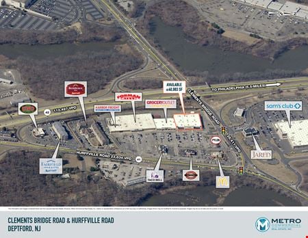 Retail space for Rent at Clements Bridge Road & Hurffville Road in Deptford