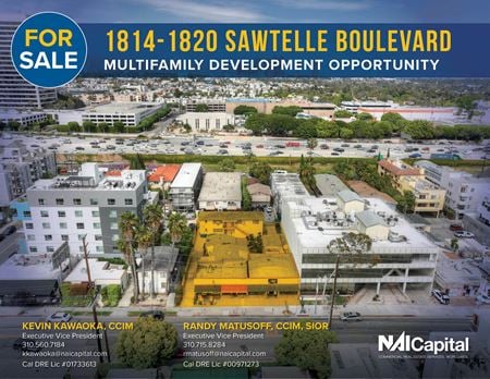 VacantLand space for Sale at 1814 -1820 Sawtelle Boulevard in Los Angeles