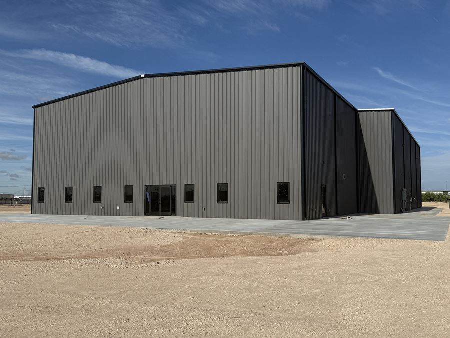 New Construction Warehouse and Crane Served Maintenance Shop