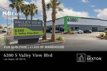 Industrial space for Rent at 6380 South Valley View Boulevard in Las Vegas