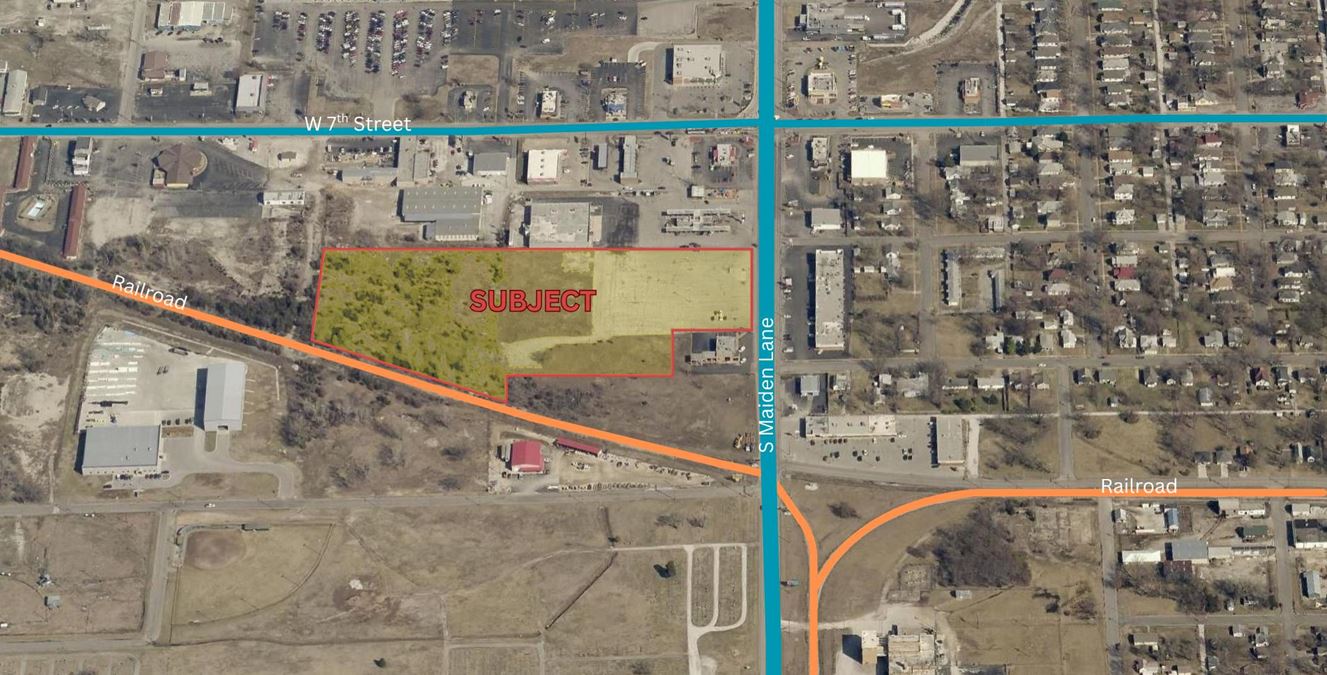 9.8 Acres Tract of Commercial Land