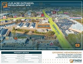 ±1.23 Acre Outparcel