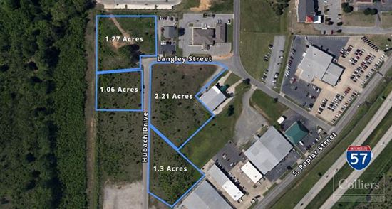 For Sale: Four Land Parcels Adjacent to Popular Retail Corridor