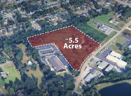 5.5-Acre Mixed-Use Development Site on Slaughter Road