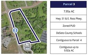 10 Parcels Totaling 27± Acres in Southaven, MS