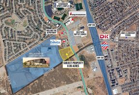 8.86 Acres for Development Near New Site for Midland Lee HS