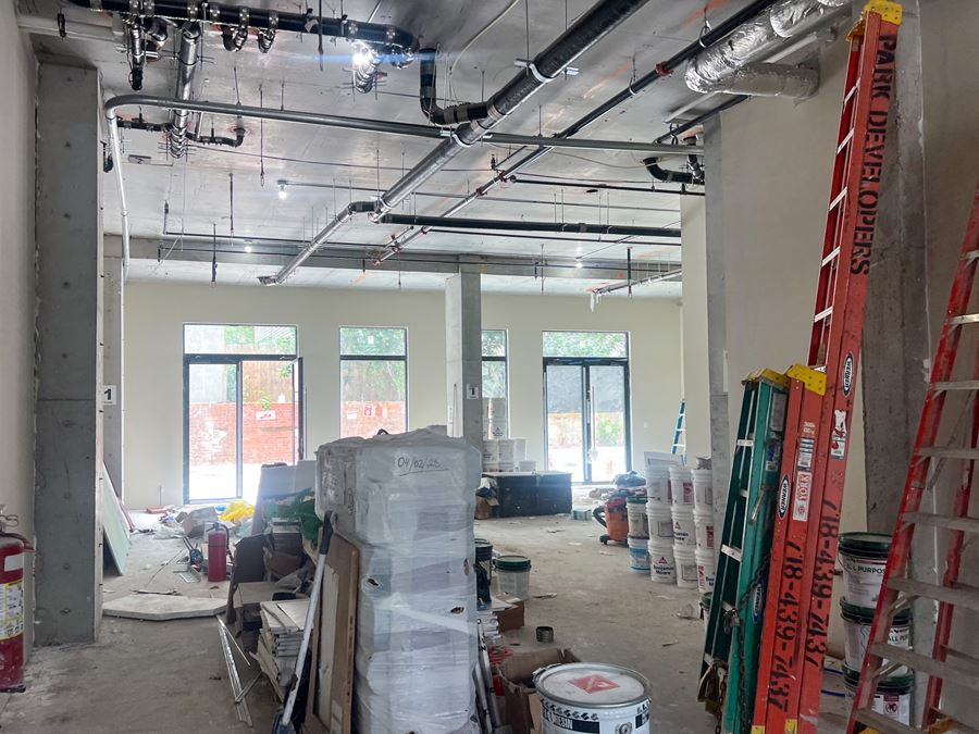 1,850 SF | 1584 Fulton Street | Brand-New Ventable Retail/Office Space for Lease