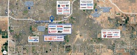 Retail space for Rent at Crossroads Towne Center SEC Loop 202 and S Gilbert Rd in Gilbert