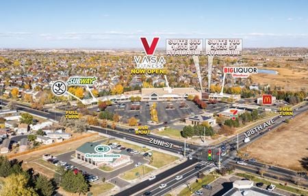 Retail space for Rent at 12910 Zuni Street in Westminster