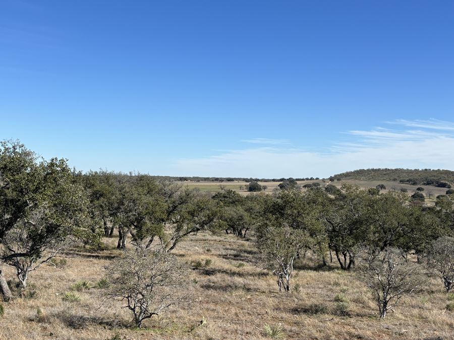 46 acres in Mason, TX