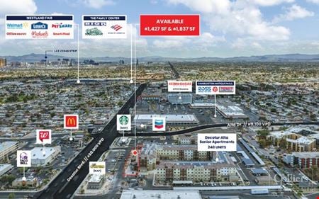 Retail space for Rent at S Decatur Blvd & Alta Dr in Las Vegas