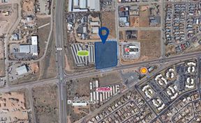 Prominent Corner Lot on Airport Rd