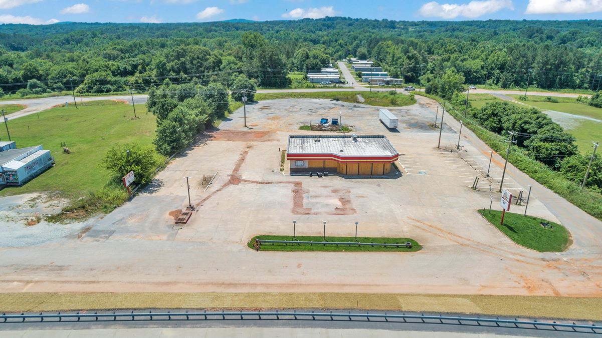 Former C-Store | 4.24 AC | 350' I-85 Frontage
