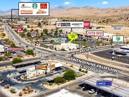 Photo of commercial space at 58132 Twentynine Palms Highway in Yucca Valley