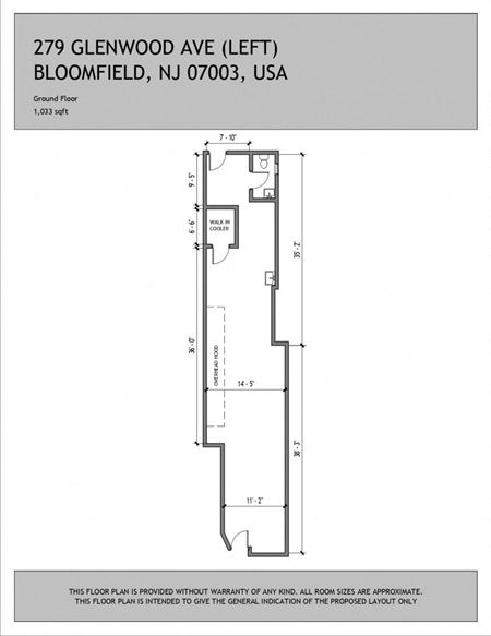 Unassigned space for Rent at 279 Glenwood Ave in Bloomfield