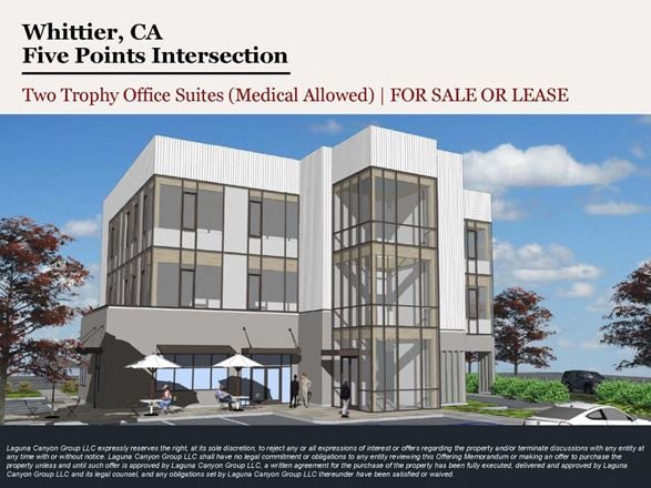 Office space for Rent at 12549 Washington Boulevard in Whittier
