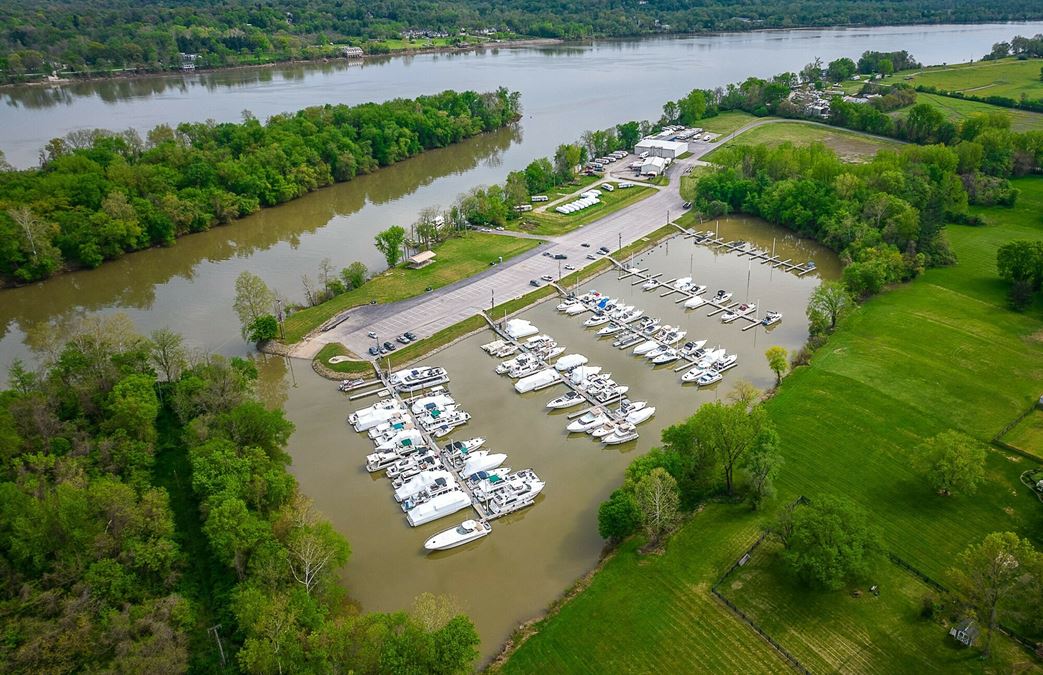 Marina with 180 Boat Slips on the Ohio River