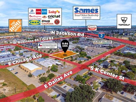 VacantLand space for Sale at 1217 E C-D Ave in Mcallen