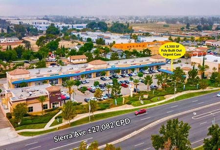 Retail space for Rent at 10650 Sierra Ave in Fontana