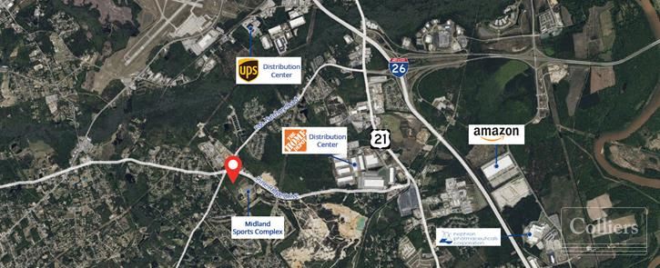 ±20-Acre Development Site Available | West Columbia, SC