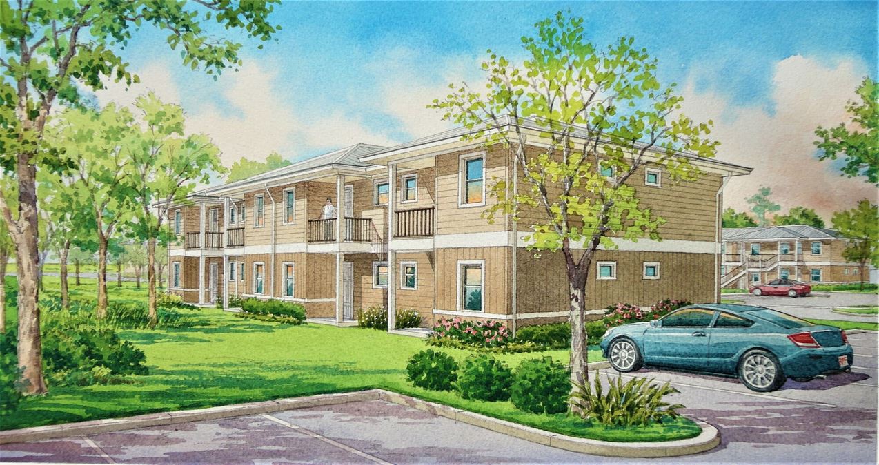 Ormond Enclave Apartments, a fully approved multifamily site