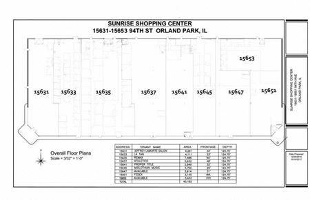 Sunrise Plaza Retail Center - Orland Park