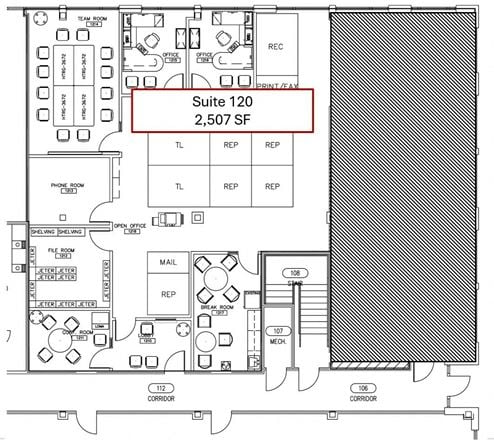 1210 Bldg. | Class A Office Space Available |  776 - 4,300 SF