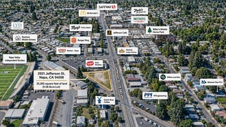 Retail space for Rent at 2921 Jefferson St in Napa