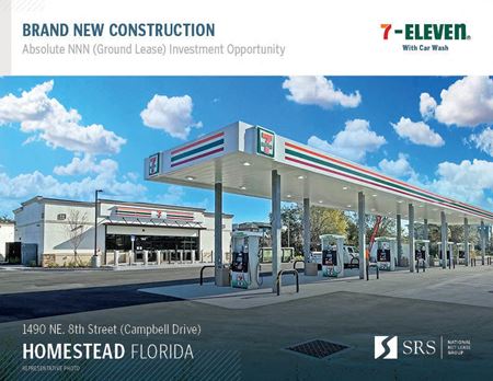 Homestead, FL - 7-Eleven with Car Wash - Homestead