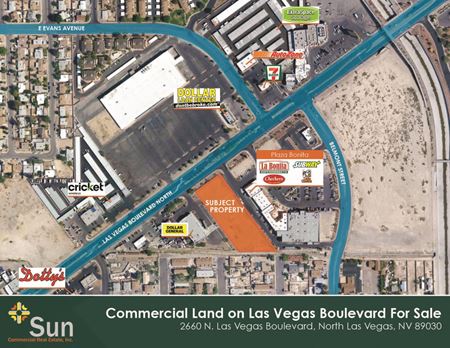 North Las Vegas Boulevard Commercial Land - North Las Vegas