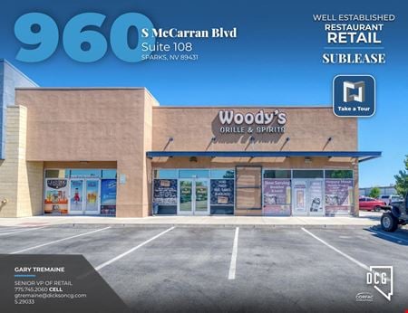 Retail space for Rent at 960 S McCarran Blvd Suite 108 in Sparks