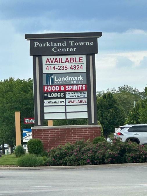 Parkland Towne Center - Outlots Available For Sale Or Lease