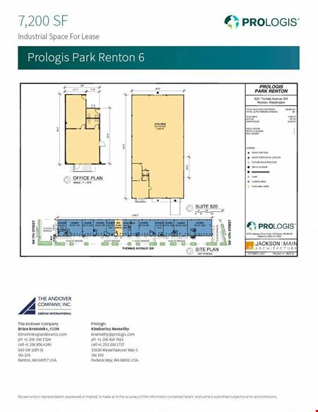 Industrial space for Rent at 1020 Thomas Ave SW in Renton