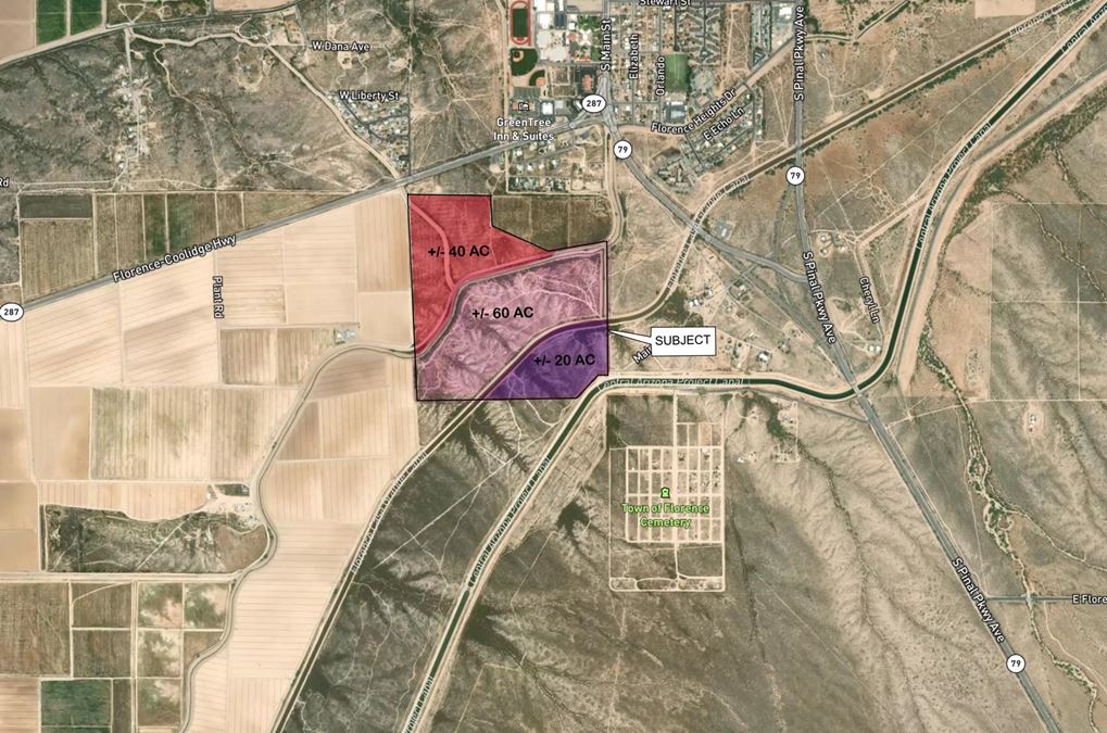 W of Florence Coolidge Hwy and Pinal Pkwy Ave 79