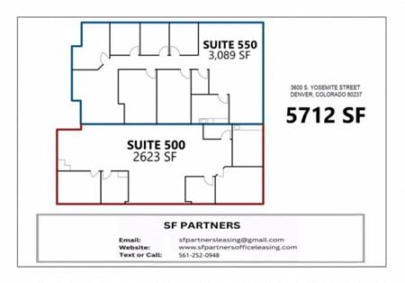 Office space for Rent at 3600 Yosemite St in Denver