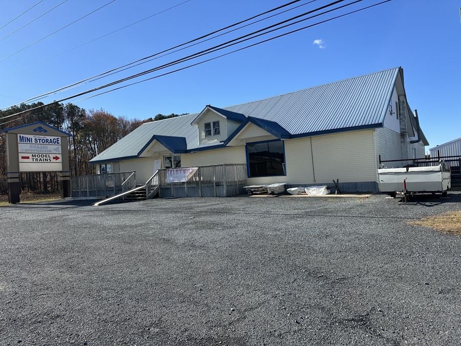 Sussex County Investment Property with mini-storage, retail and warehouse