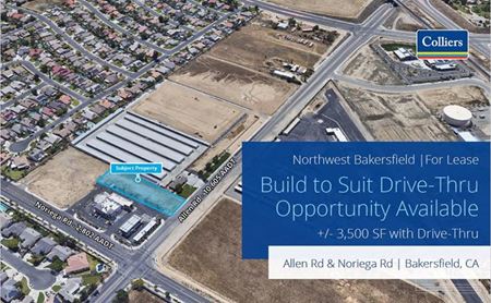 Retail space for Rent at Allen Rd & Noriega Rd in Bakersfield