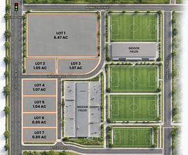 Erie Sports Complex Retail Pads