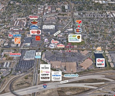 Retail space for Rent at 52nd Ave & Wadsworth Blvd SEC in Arvada