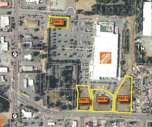 Land space for Sale at 121 Military Road East in Tacoma