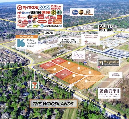 VacantLand space for Sale at 10060-10120 Research Forest Dr in Magnolia