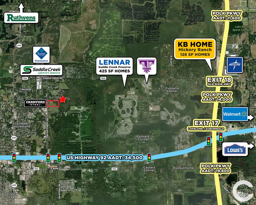 19.72-Acre Residential Development Opportunity in Lakeland, FL | Polk County