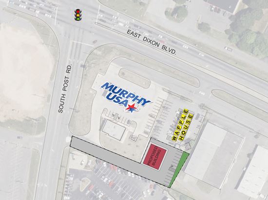 Retail Site with visibility from Hwy 74 in Shelby, NC