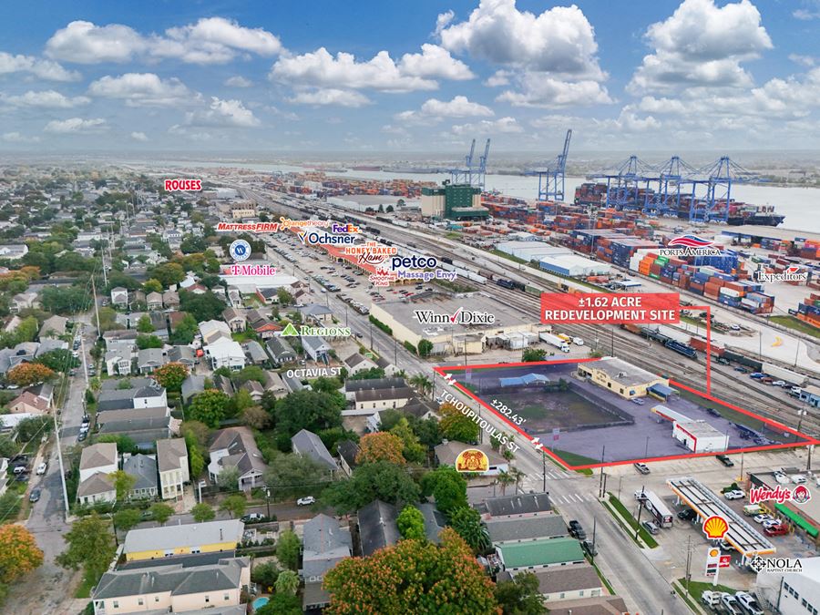 ±1.62 Acres of Prime Development Land in Uptown New Orleans