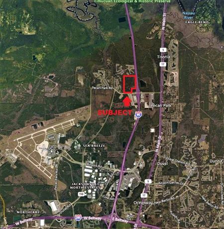 113 AC Development Opportunity - I-95 & Pecan Park Rd - Jacksonville