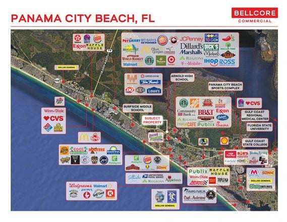 Panama City Grocery Anchored Development Site