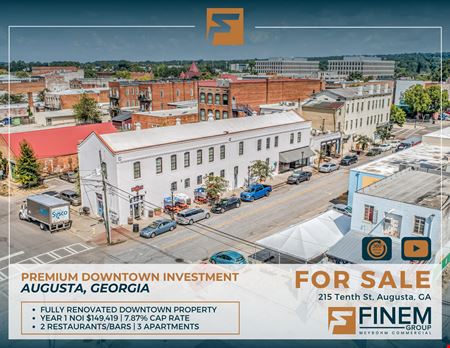 Retail space for Sale at 215 10th St in Augusta