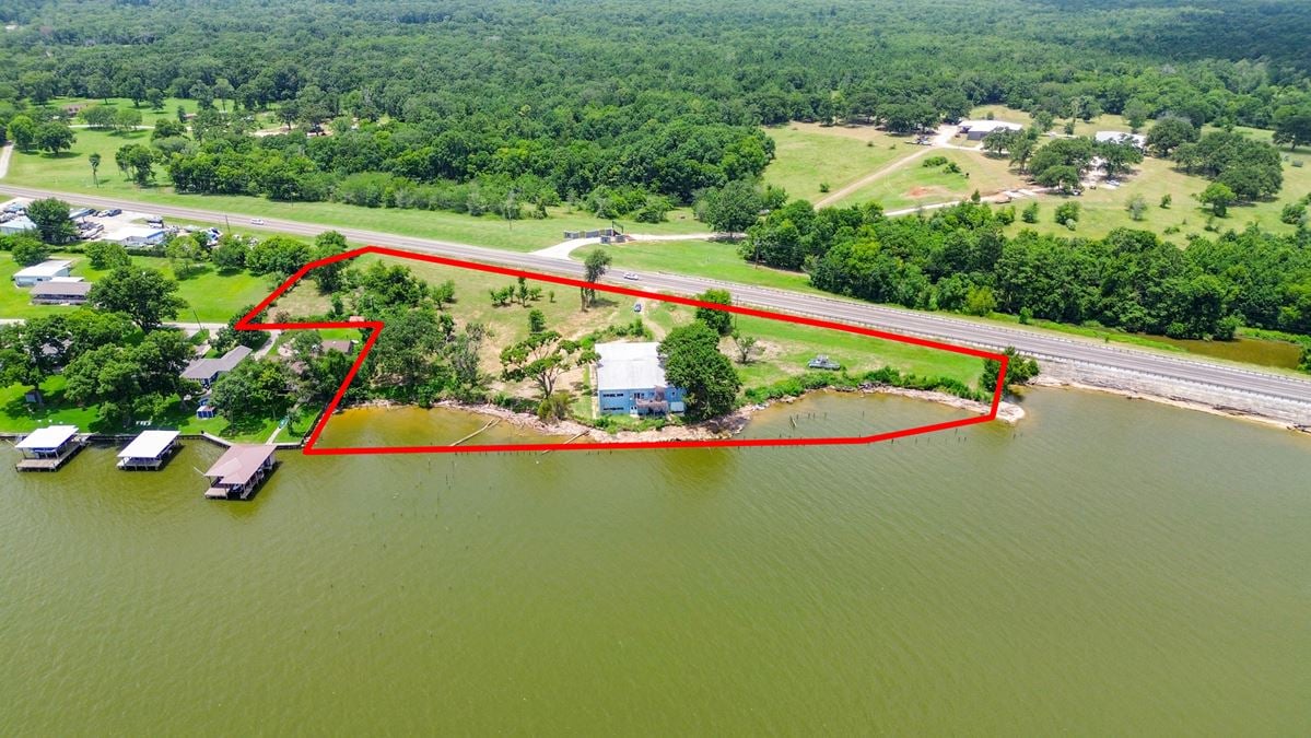 Waterfront Opportunity – 3.837 Acres on Lake Livingston with Hwy 190 Frontage